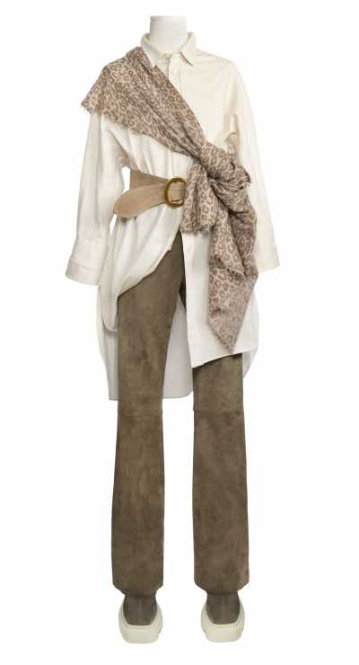 Outfit braun