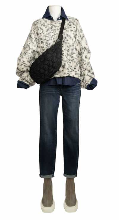 Outfit Jean Pulli